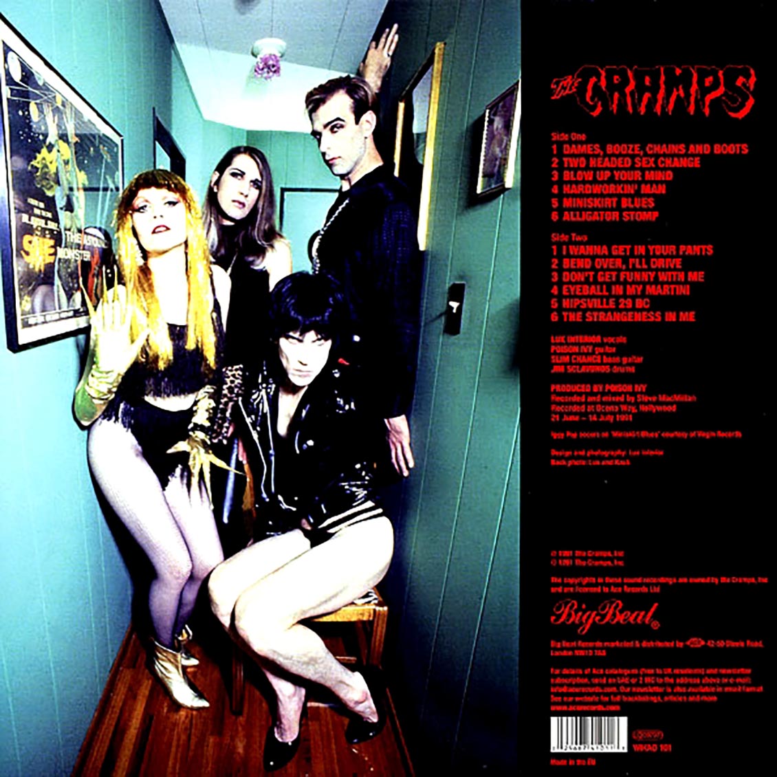 The Cramps - Look Mom No Head! [2014 Reissue Red] [New Vinyl Record LP]