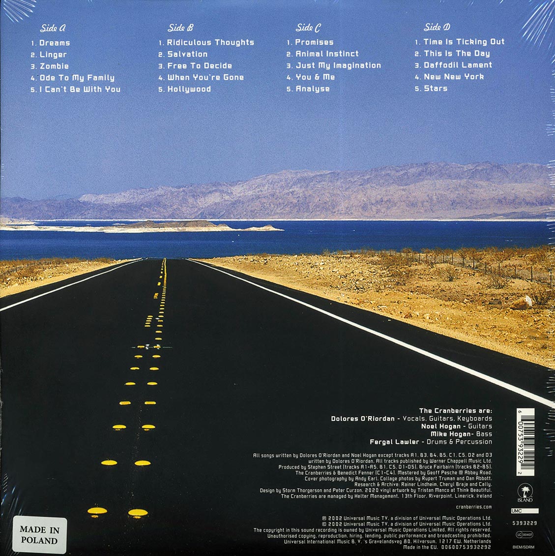 The Cranberries - Stars: The Best of 1992-2002 [2023 Compilation Reissue 180G] [New Double Vinyl Record LP]