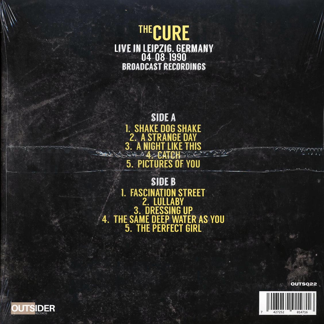 The Cure - A Lullaby in Leipzig Vol. 2 [2023 Unofficial Limited Clear] [New Vinyl Record LP]