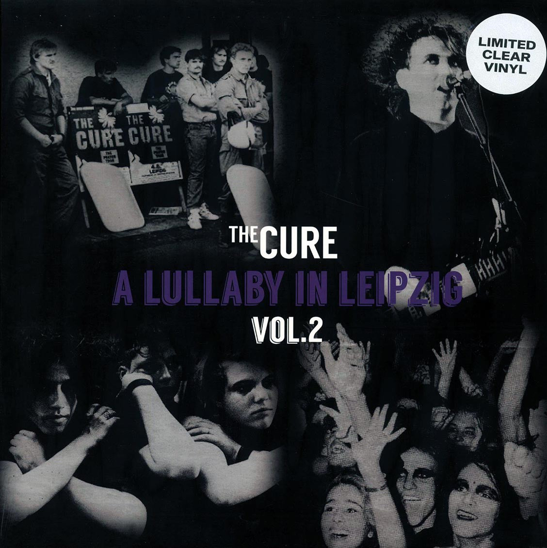 The Cure - A Lullaby in Leipzig Vol. 2 [2023 Unofficial Limited Clear] [New Vinyl Record LP]