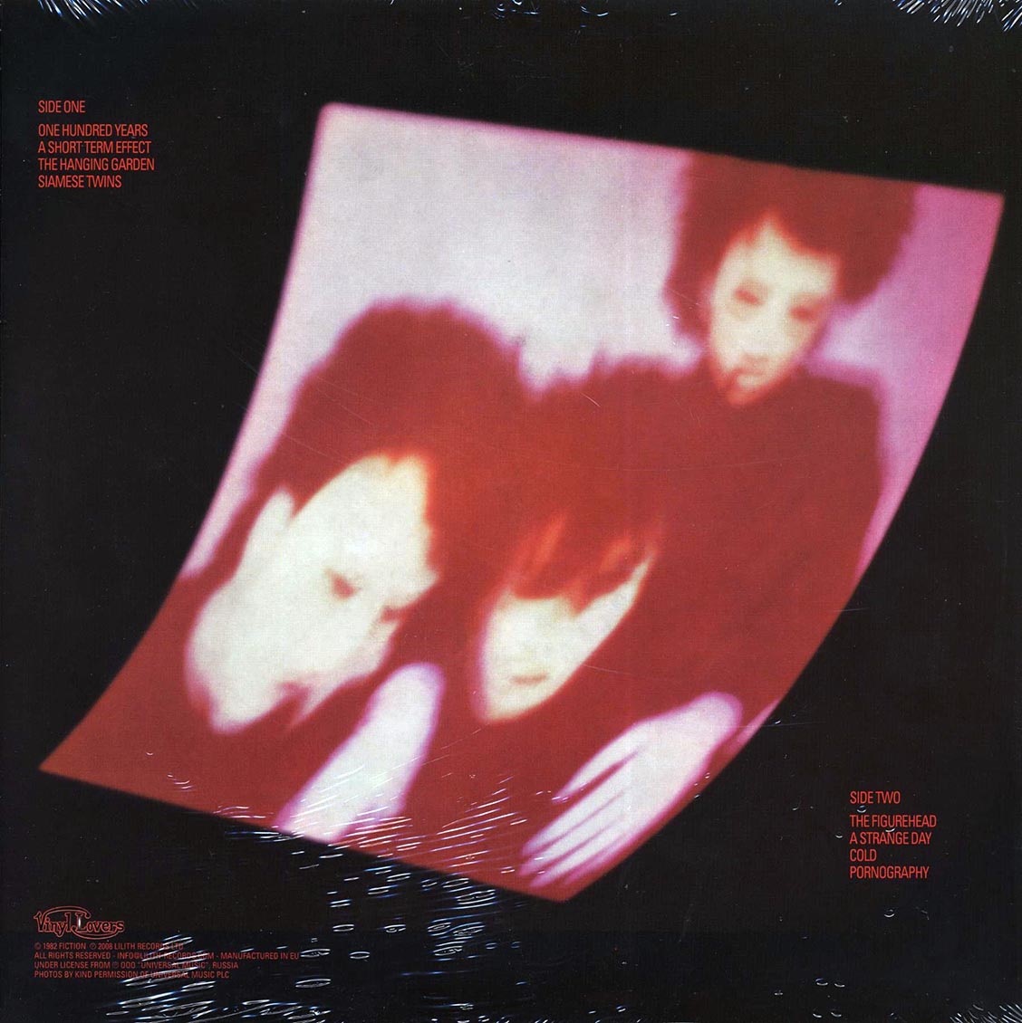 The Cure - Pornography [2008 Reissue Red Vinyl] [New Vinyl Record LP]