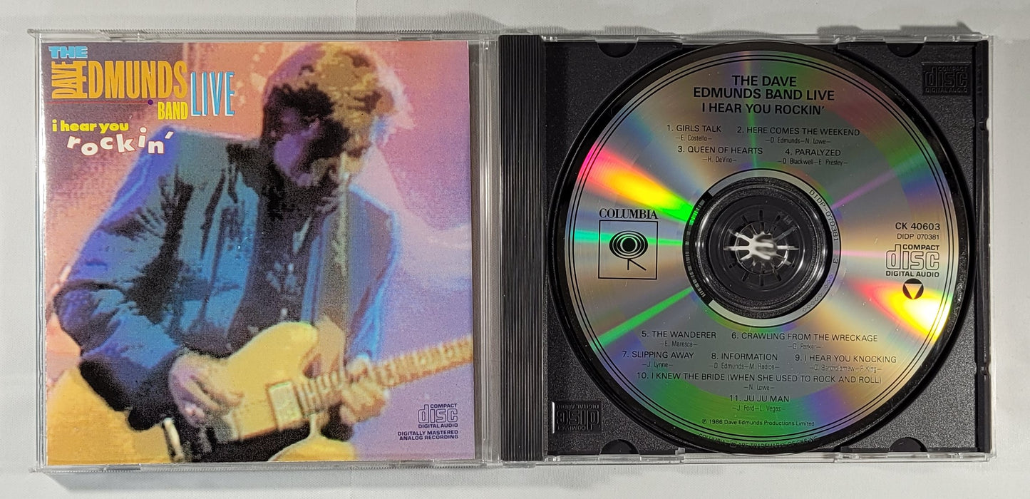 The Dave Edmunds Band - Live - I Hear You Rockin' [Used CD]