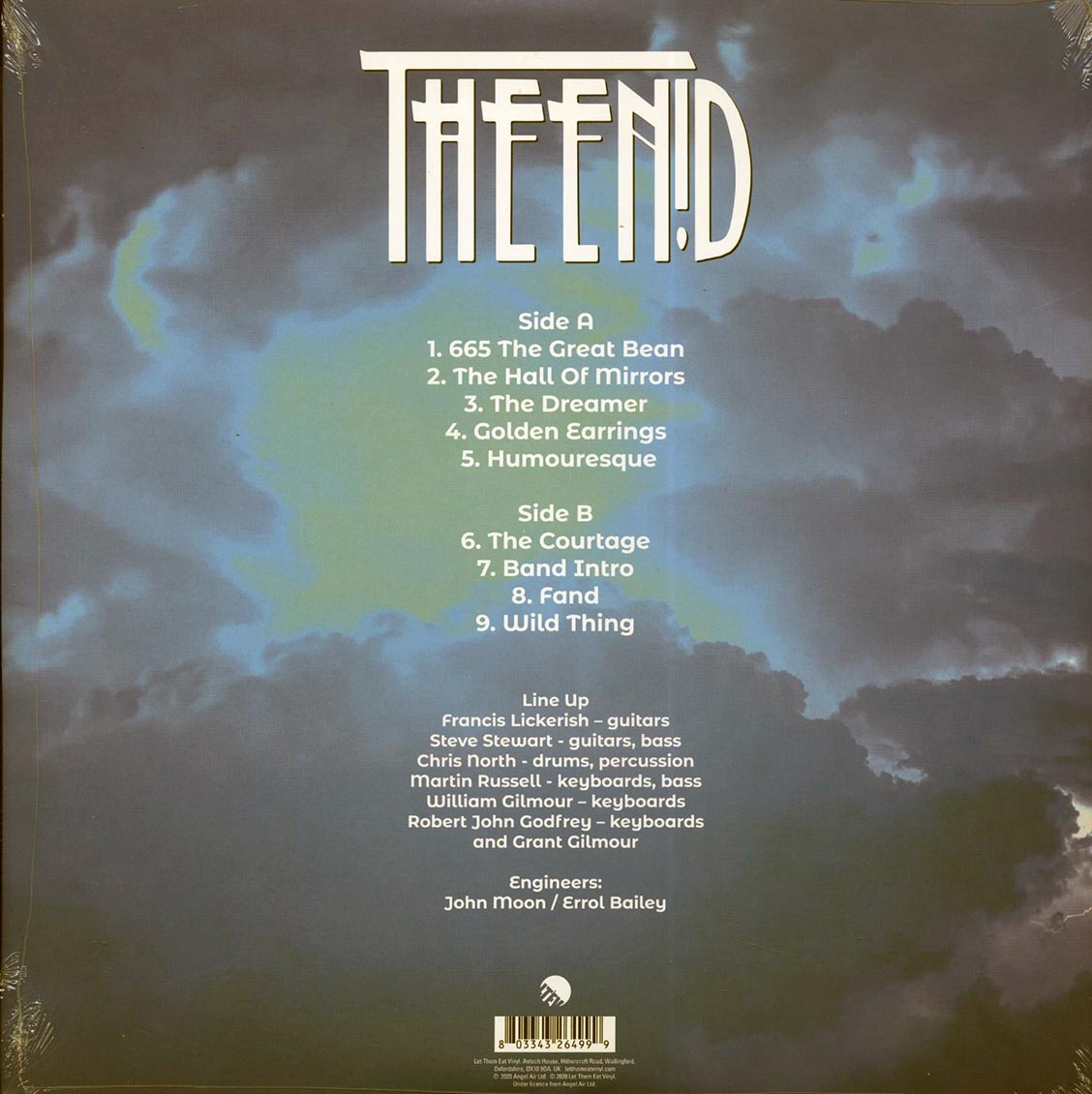 The Enid - Live at Loughborough Town Hall, 1980 [2020 New Vinyl Record LP]