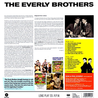 The Everly Brothers - The Everly Brothers [2013 Reissue 180G DMM] [New Vinyl Record LP]