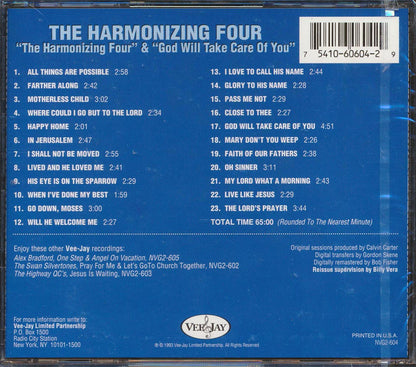 The Harmonizing Four - The Harmonizing Four + God Will Take Care of You [1993 Compilation] [New CD]