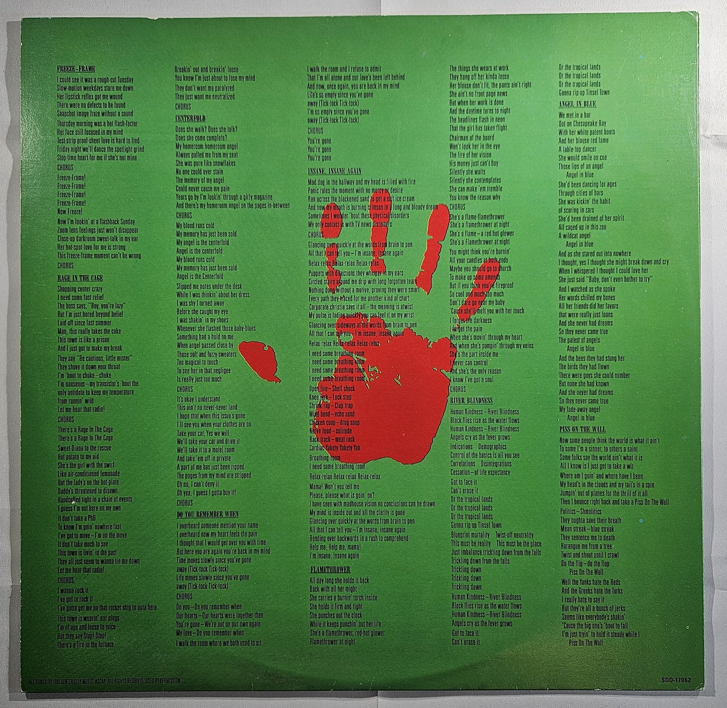 The J. Geils Band - Freeze-Frame [1981 Los Angeles Pressing] [Used Vinyl Record LP] [E]