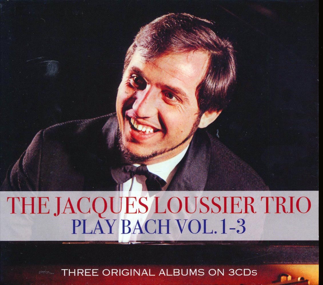 The Jacques Loussier Trio - Play Bach Vol. 1-3 [2017 Reissue] [New Triple CD]