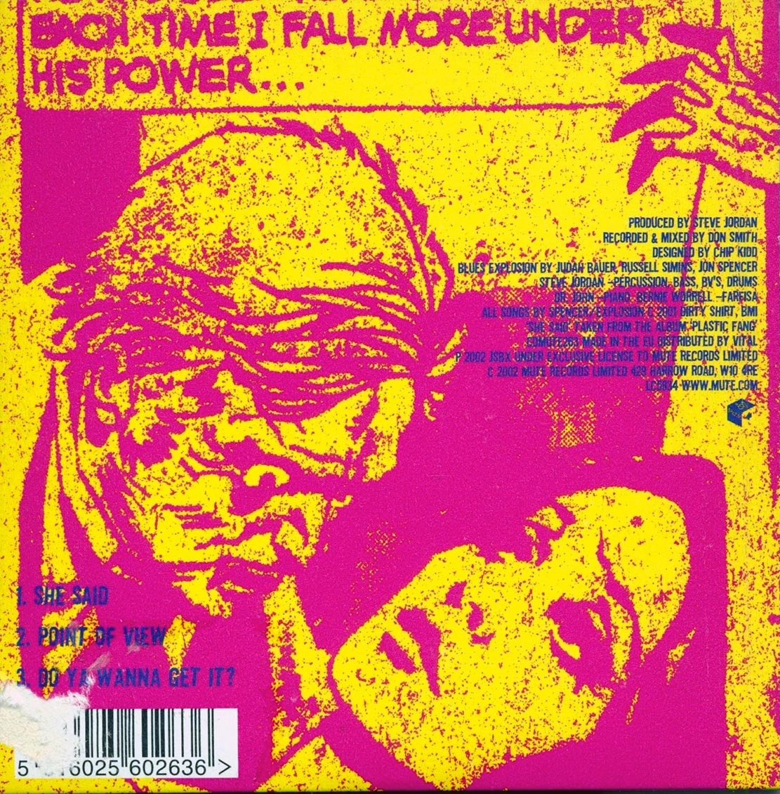 The Jon Spencer Blues Explosion - She Said [2002 New CD Single]