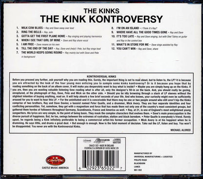 The Kinks - The Kink Kontroversy [1999 Remastered] [New CD]