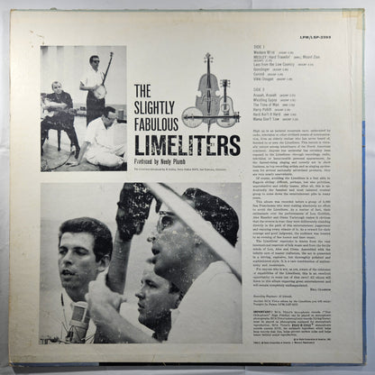 The Limeliters - Slightly Fabulous Limeliters [1961 Used Vinyl Record LP]