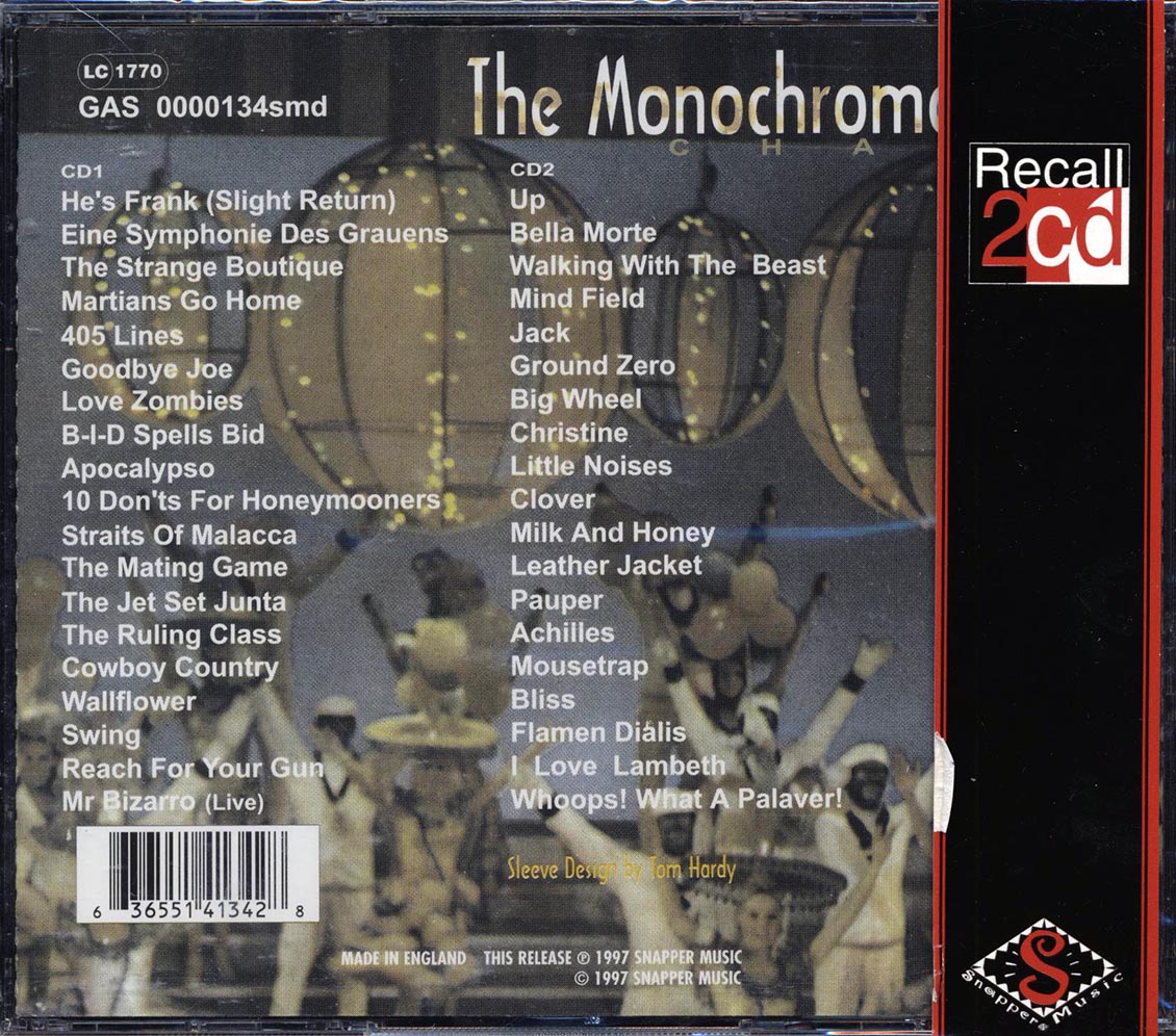 The Monochrome Set - Chaps [1997 Compilation] [New Double CD]