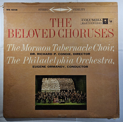 The Mormon Tabernacle Choir - The Beloved Choruses [1958 Used Vinyl Record LP]