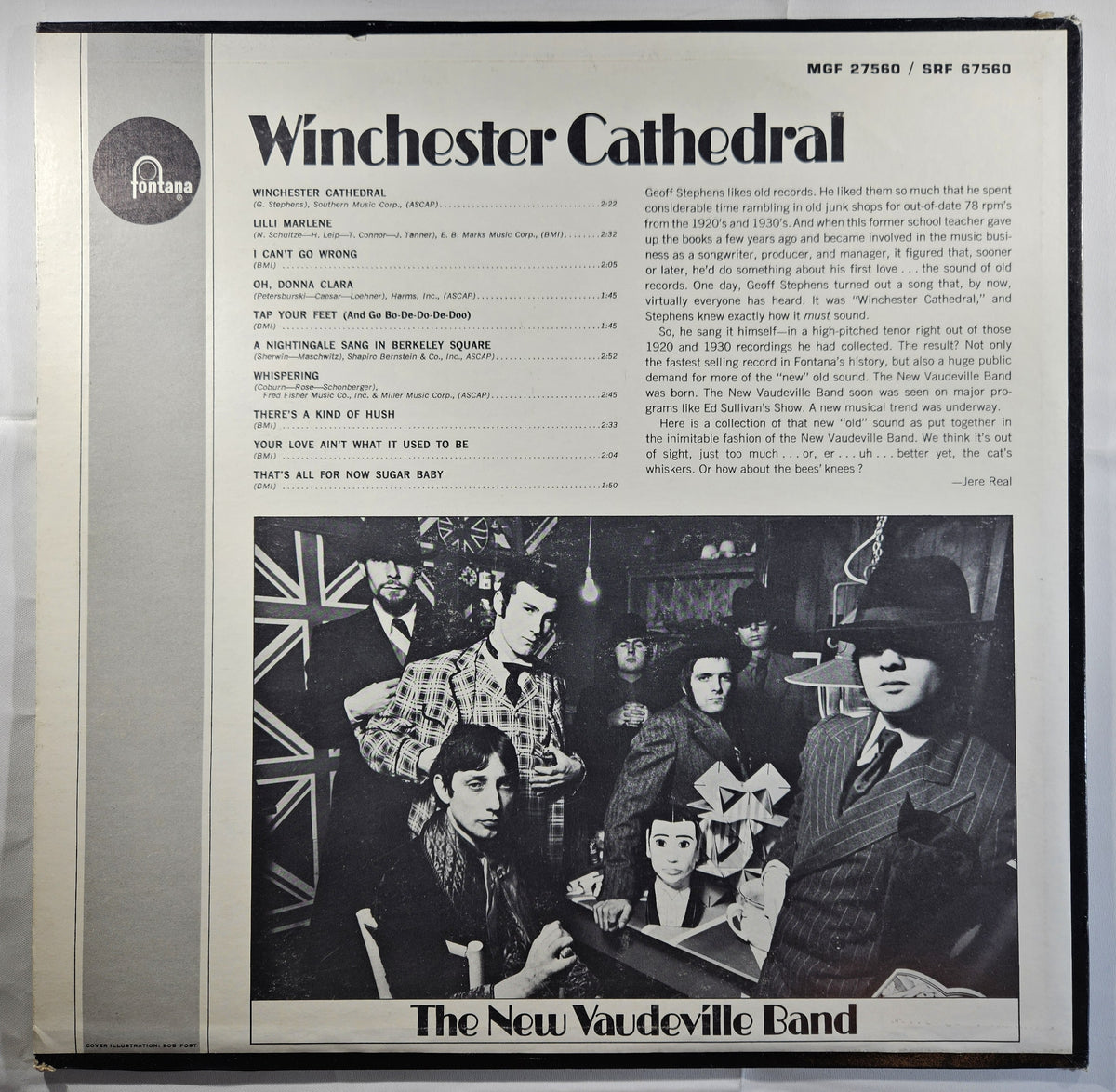 The New Vaudeville Band - Winchester Cathedral [1966 Used Vinyl Record LP]