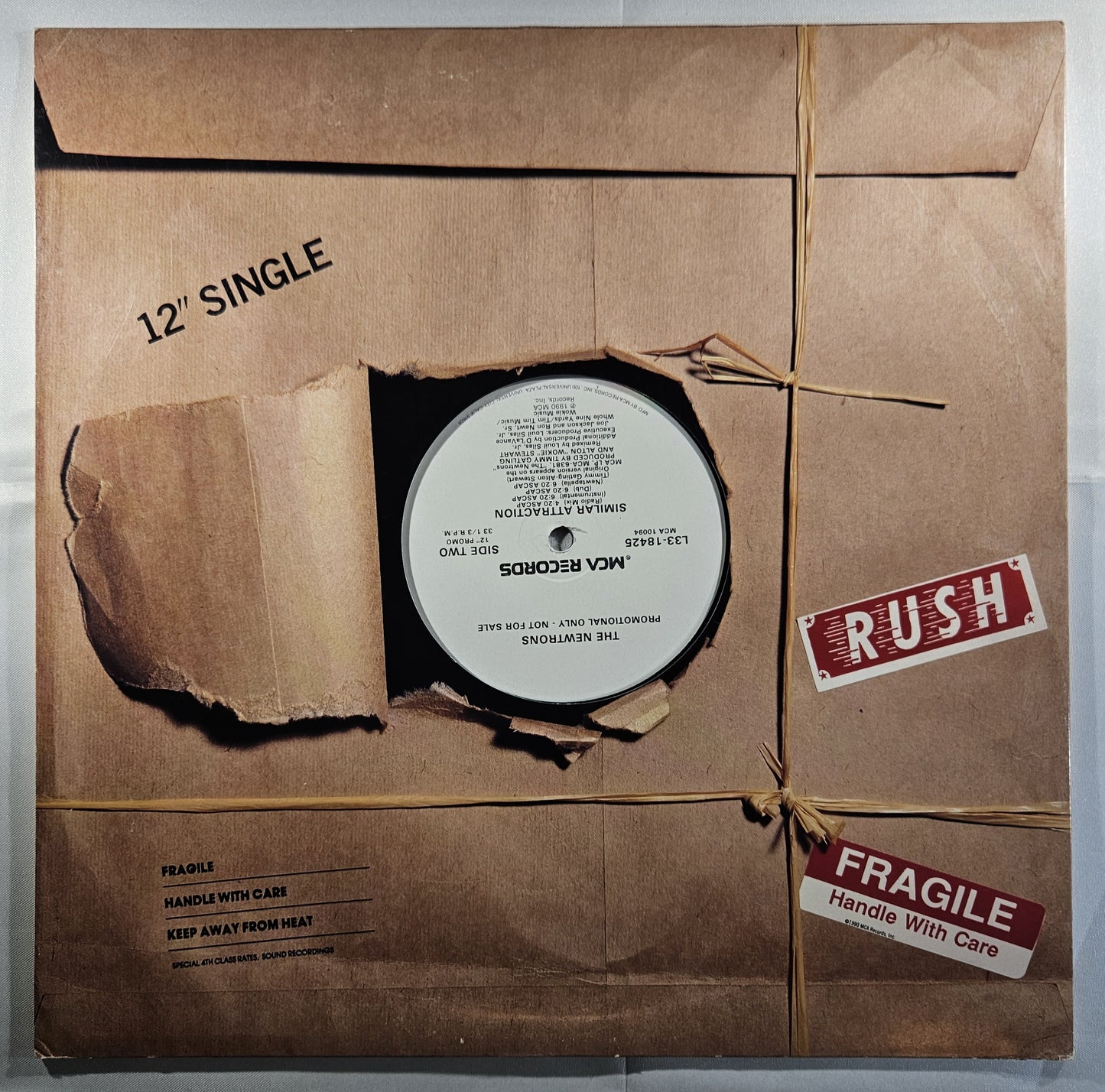 The Newtrons - Similar Attraction [1990 Promo] [Used Vinyl Record 12" Single]