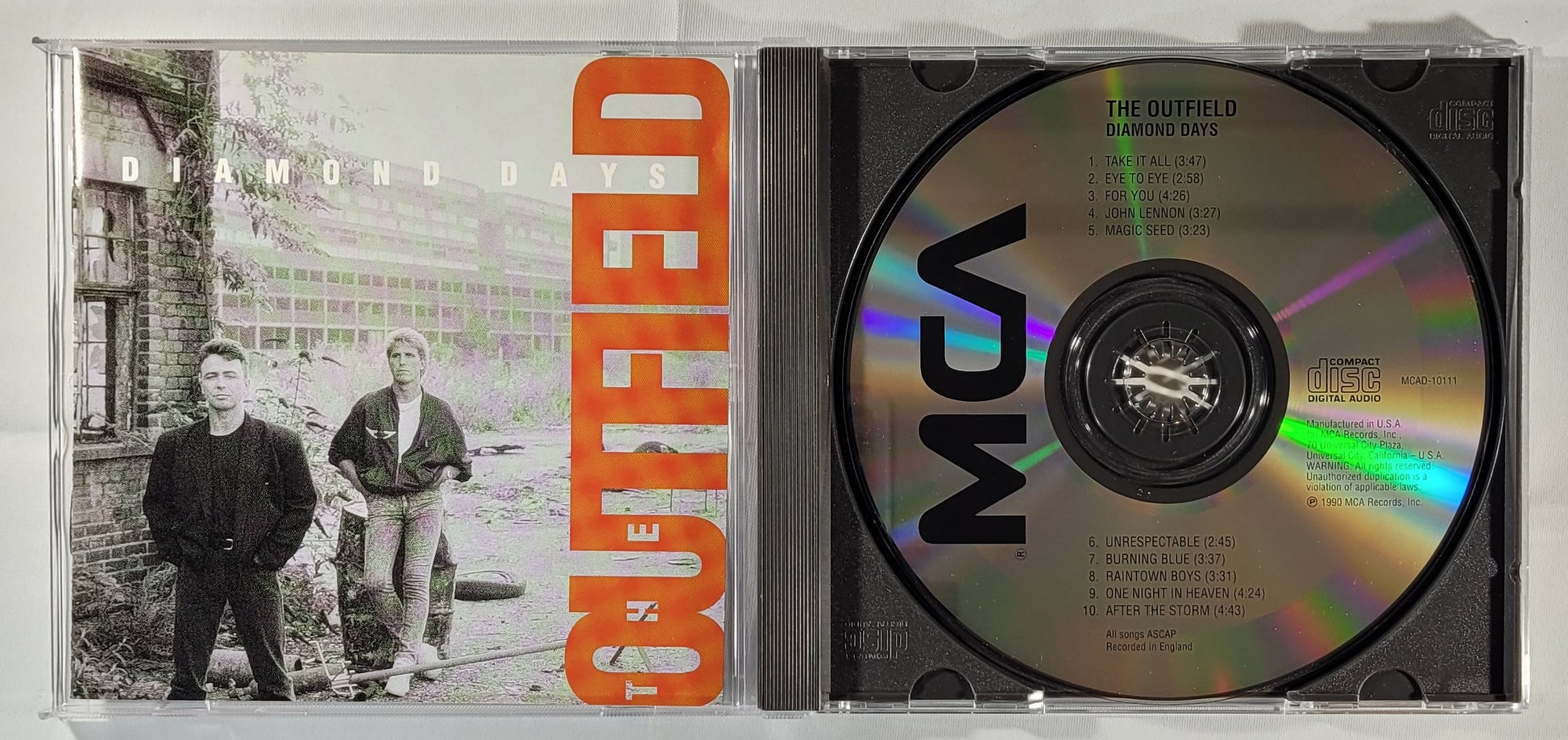 The Outfield - Diamond Days [1990 Used CD] [B]