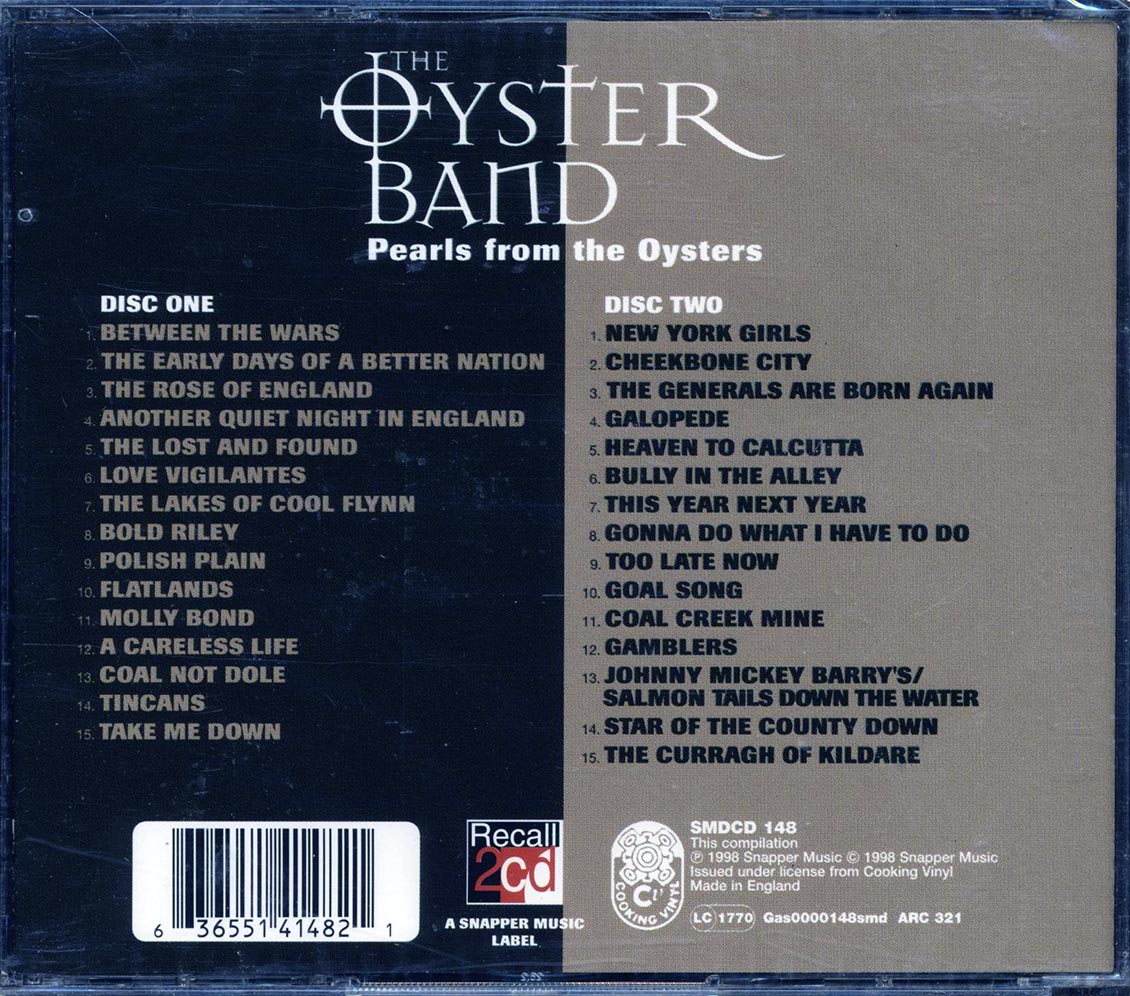The Oyster Band - Pearls From the Oysters [1998 Compilation] [New Double CD]