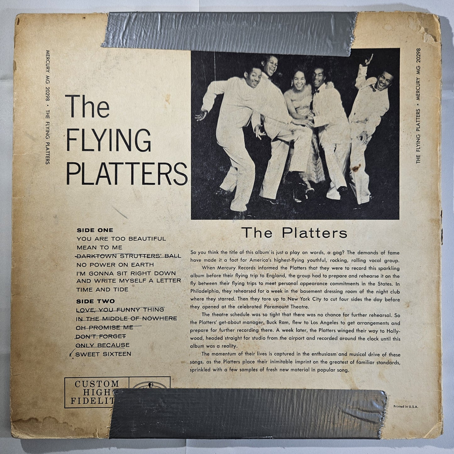 The Platters - The Flying Platters [1957 Mono] [Used Vinyl Record LP]