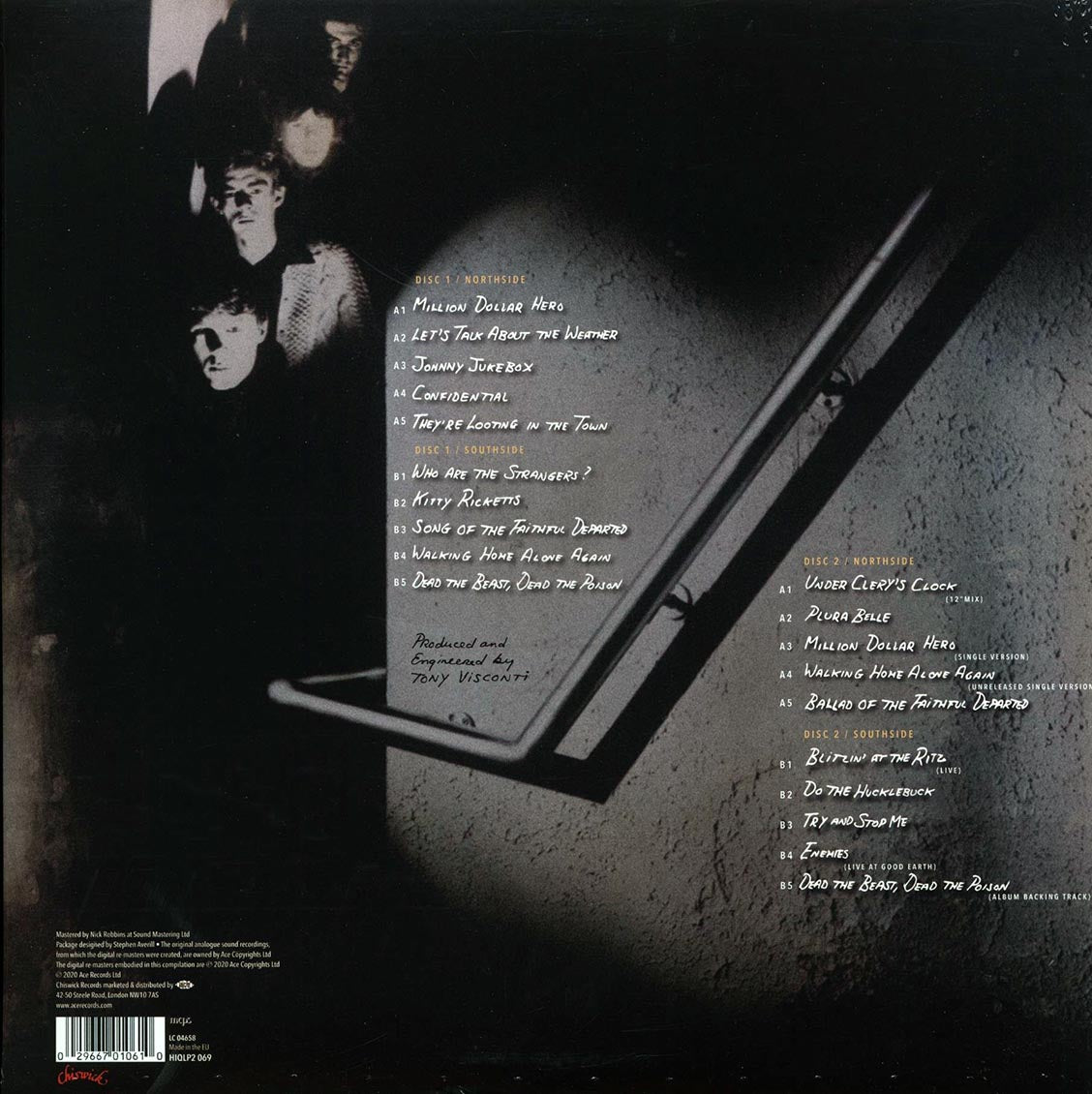 The Radiators - Ghostown [2020 Reissue 40th Anniversary Clear] [New Double Vinyl Record LP]