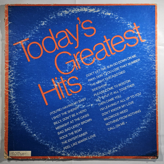 The Realistics - Today's Greatest Hits Volume One [1974 Used Vinyl Record LP]