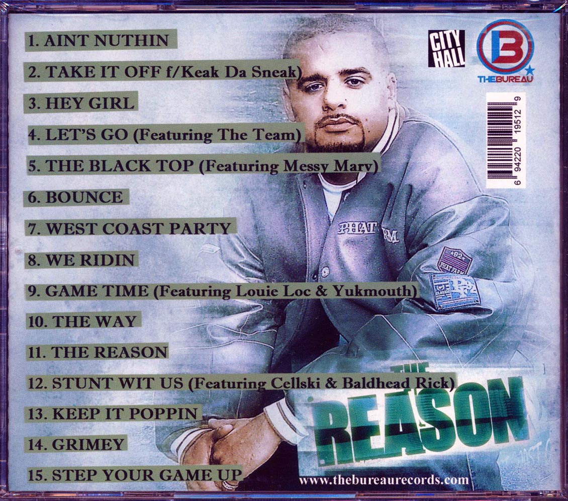 The Reason - Game Time [2005 New CD]