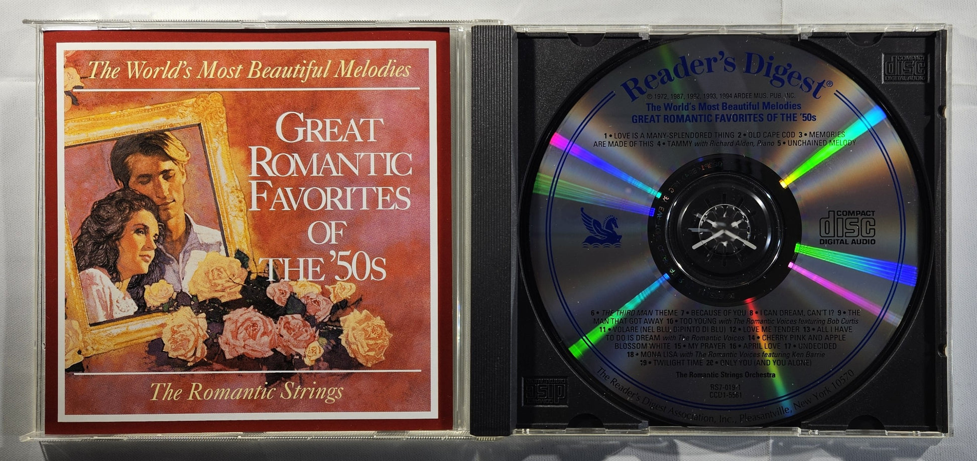 The Romantic Strings - Great Romantic Favorites of the '50s [1994 Used CD]