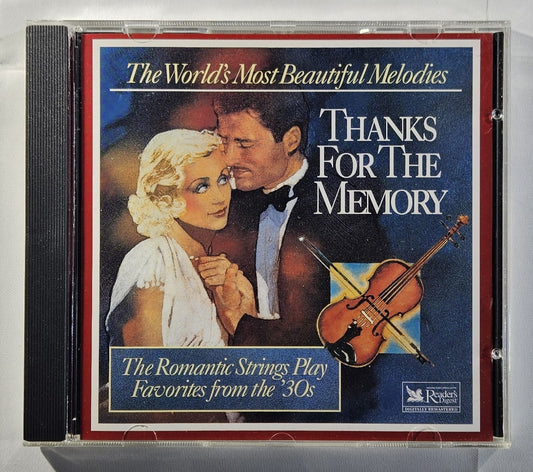 The Romantic Strings - Thanks for the Memory [1995 Used Double CD]