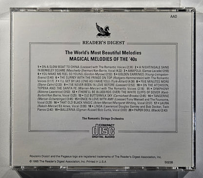 The Romantic Strings Orchestra - Magical Melodies of the '40s [1995 Used CD]