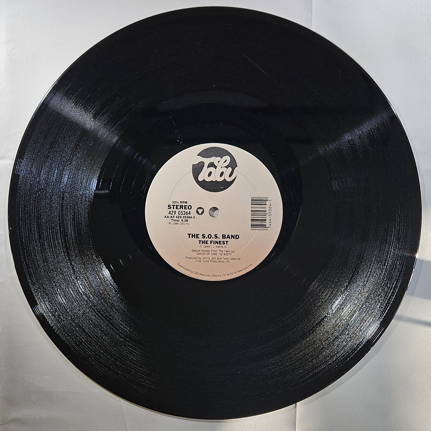 The S.O.S. Band - The Finest [1986 Pitman Press] [Used Vinyl Record 12" Single]