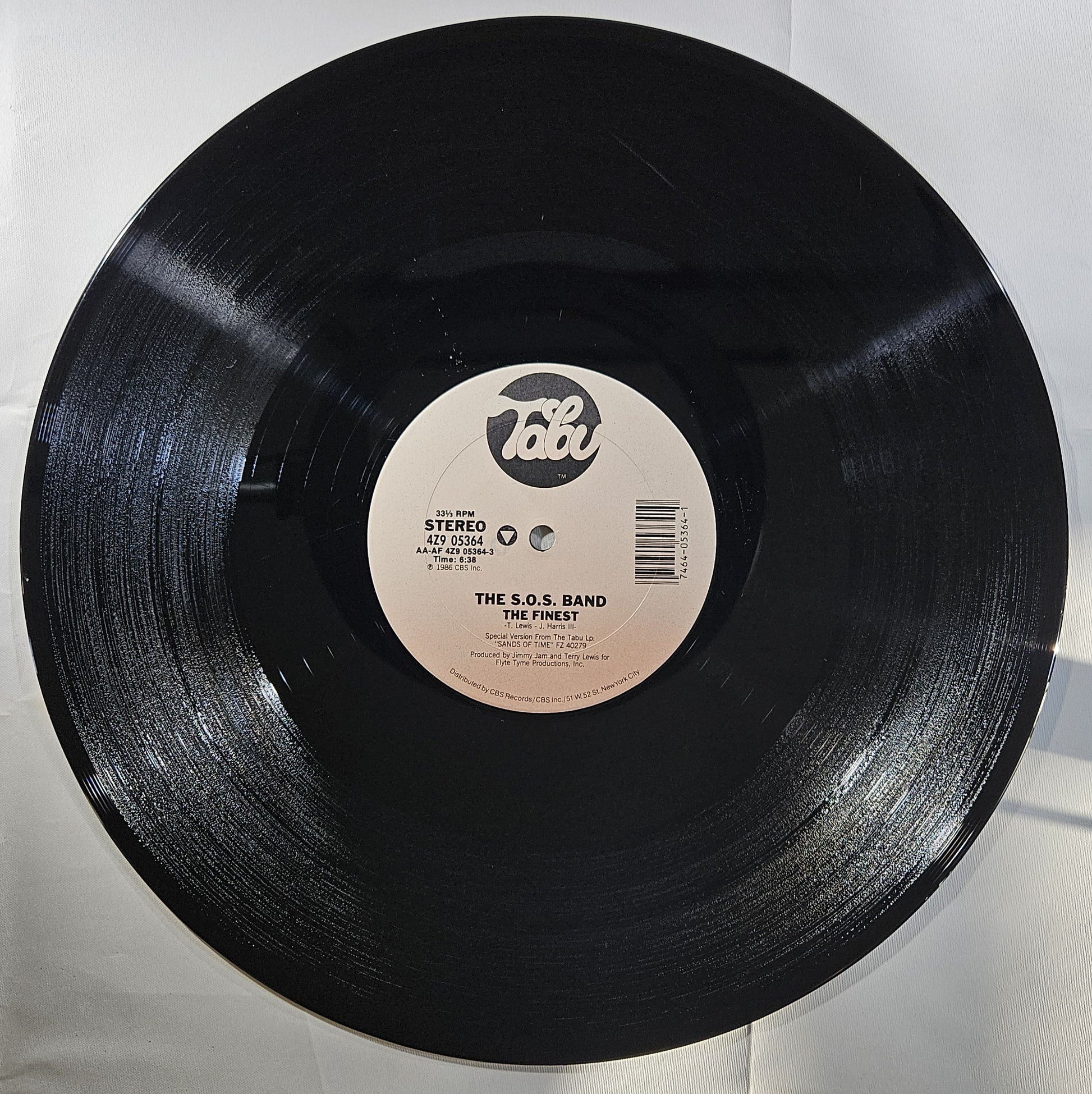 The S.O.S. Band - The Finest [1986 Pitman Press] [Used Vinyl Record 12" Single]