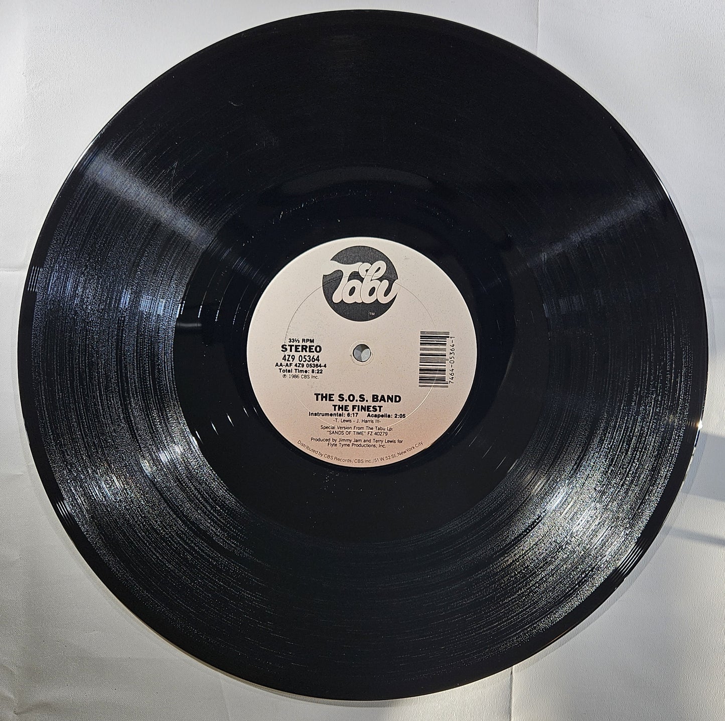 The S.O.S. Band - The Finest [1986 Pitman Press] [Used Vinyl Record 12" Single]