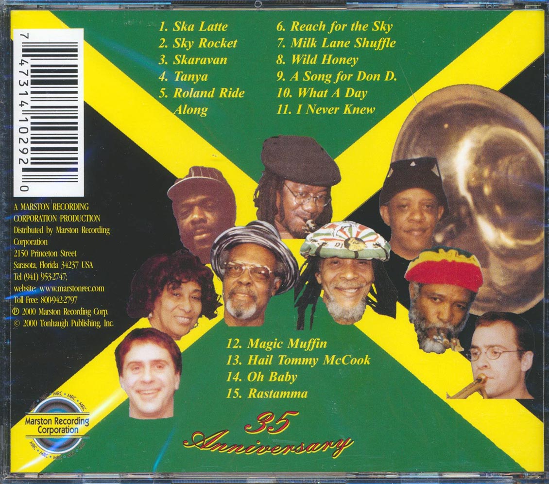 The Skatalites - Bashaka (12 Instrumentals & 3 Vocals) [2000 New CD]