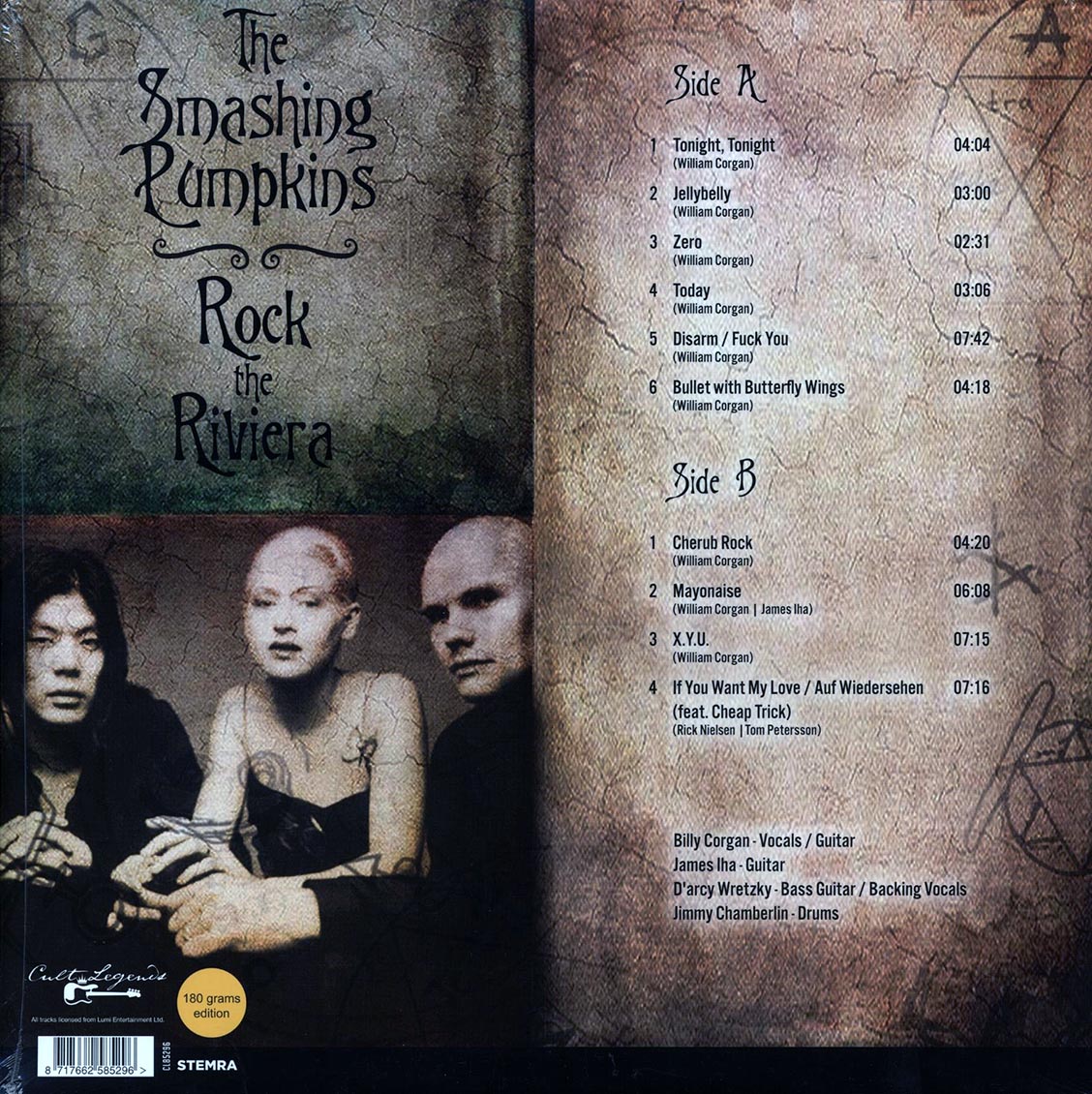 The Smashing Pumpkins - Rock the Riviera [2022 Unofficial] [New Vinyl Record LP]