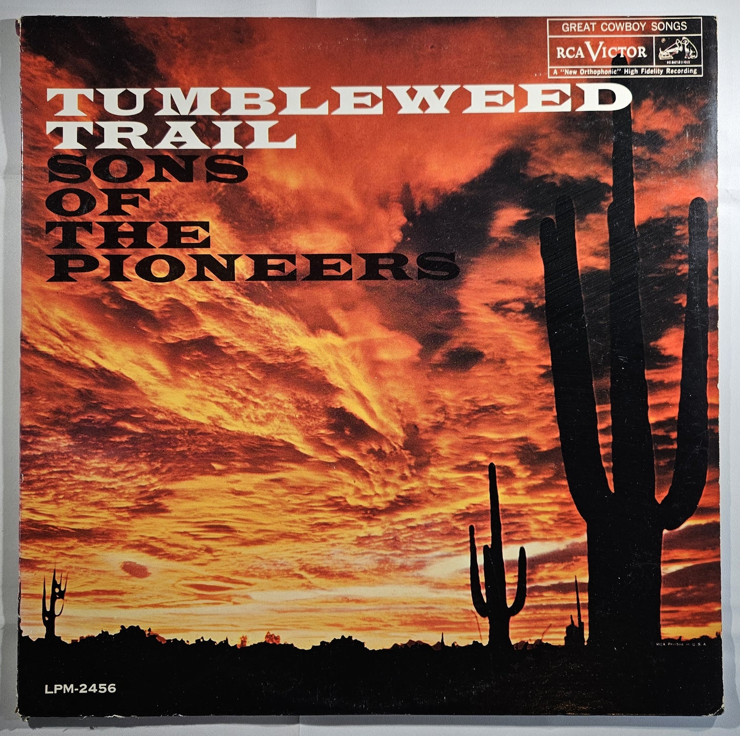 The Sons of the Pioneers - Tumbleweed Trail [1962 Mono] [Used Vinyl Record LP]