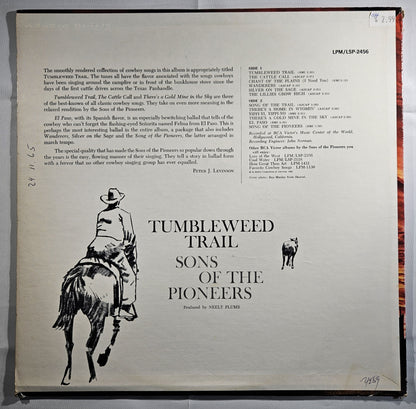 The Sons of the Pioneers - Tumbleweed Trail [1962 Mono] [Used Vinyl Record LP]