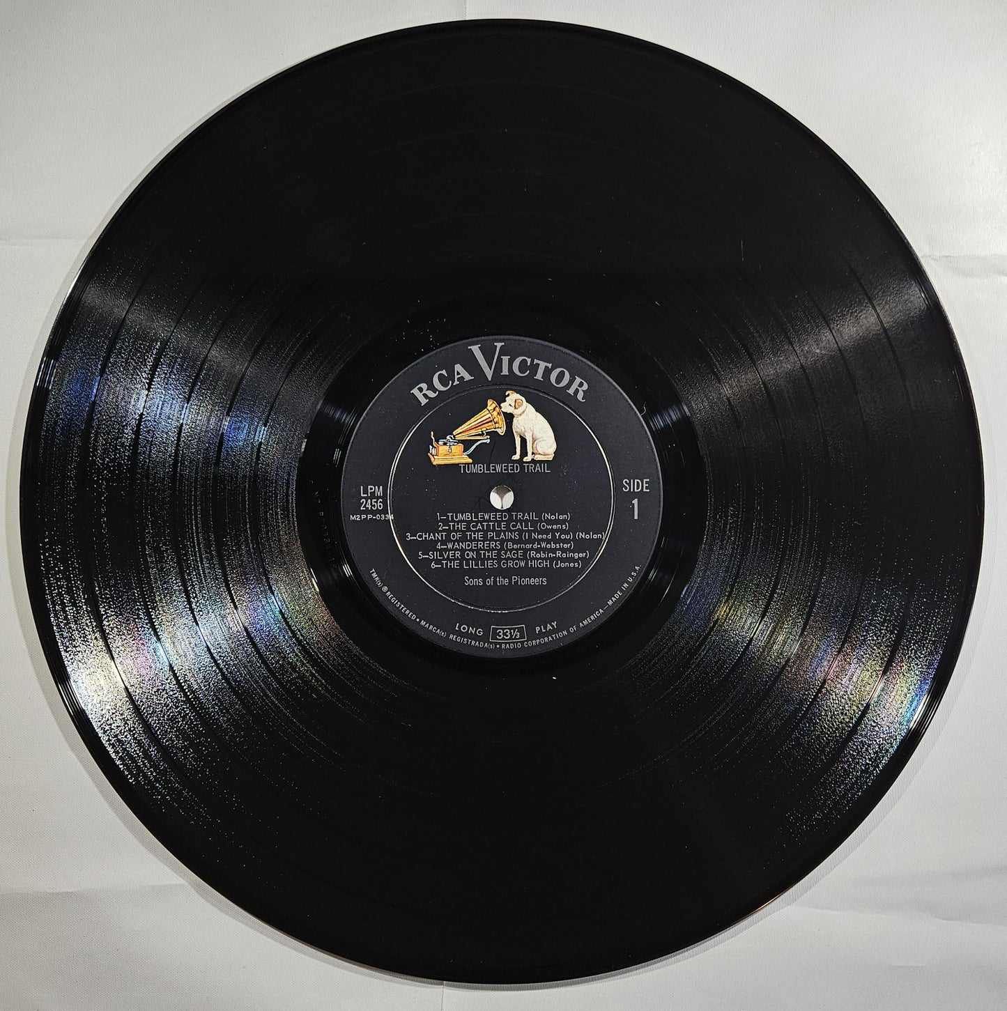 The Sons of the Pioneers - Tumbleweed Trail [1962 Mono] [Used Vinyl Record LP]