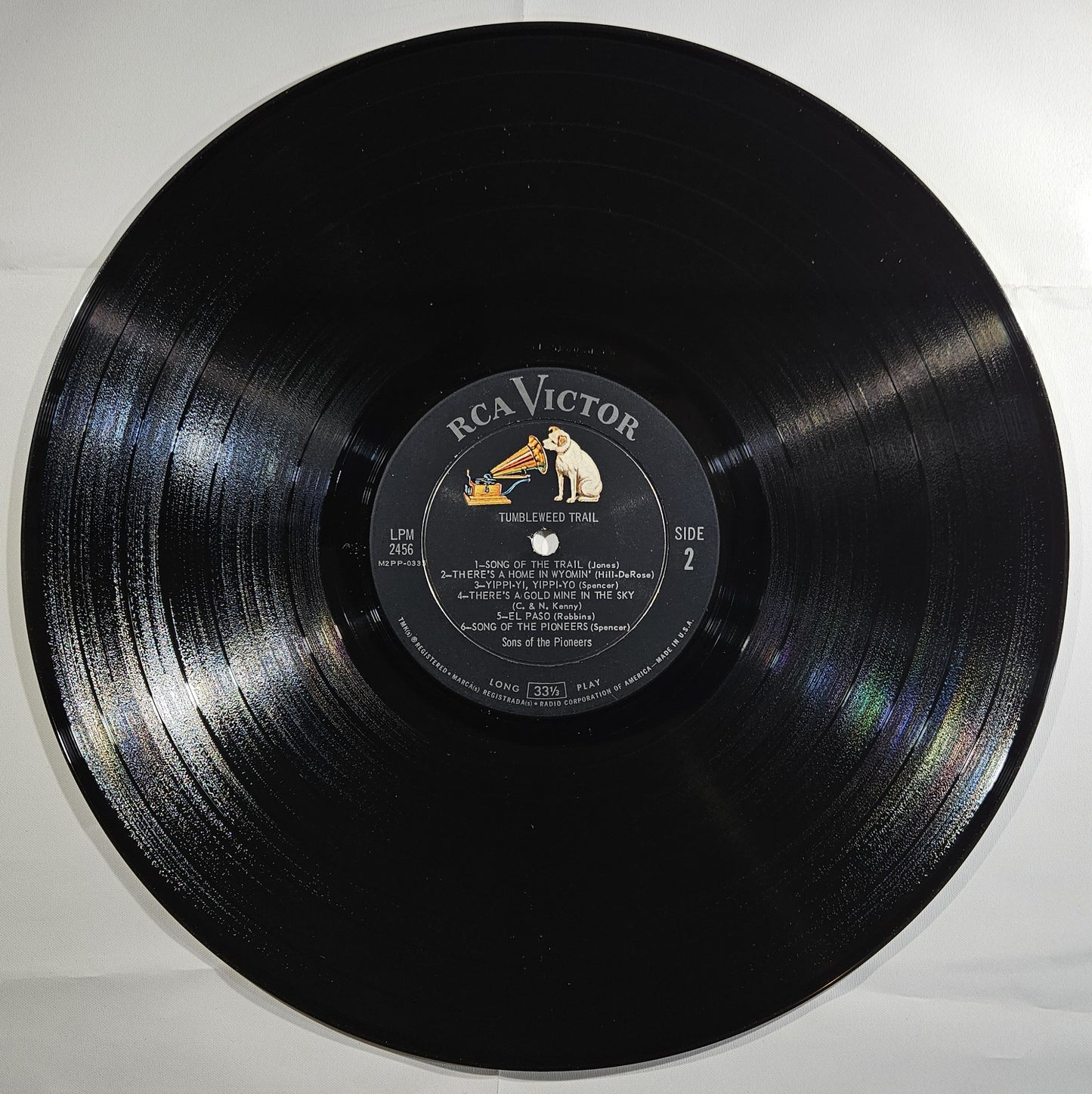 The Sons of the Pioneers - Tumbleweed Trail [1962 Mono] [Used Vinyl Record LP]