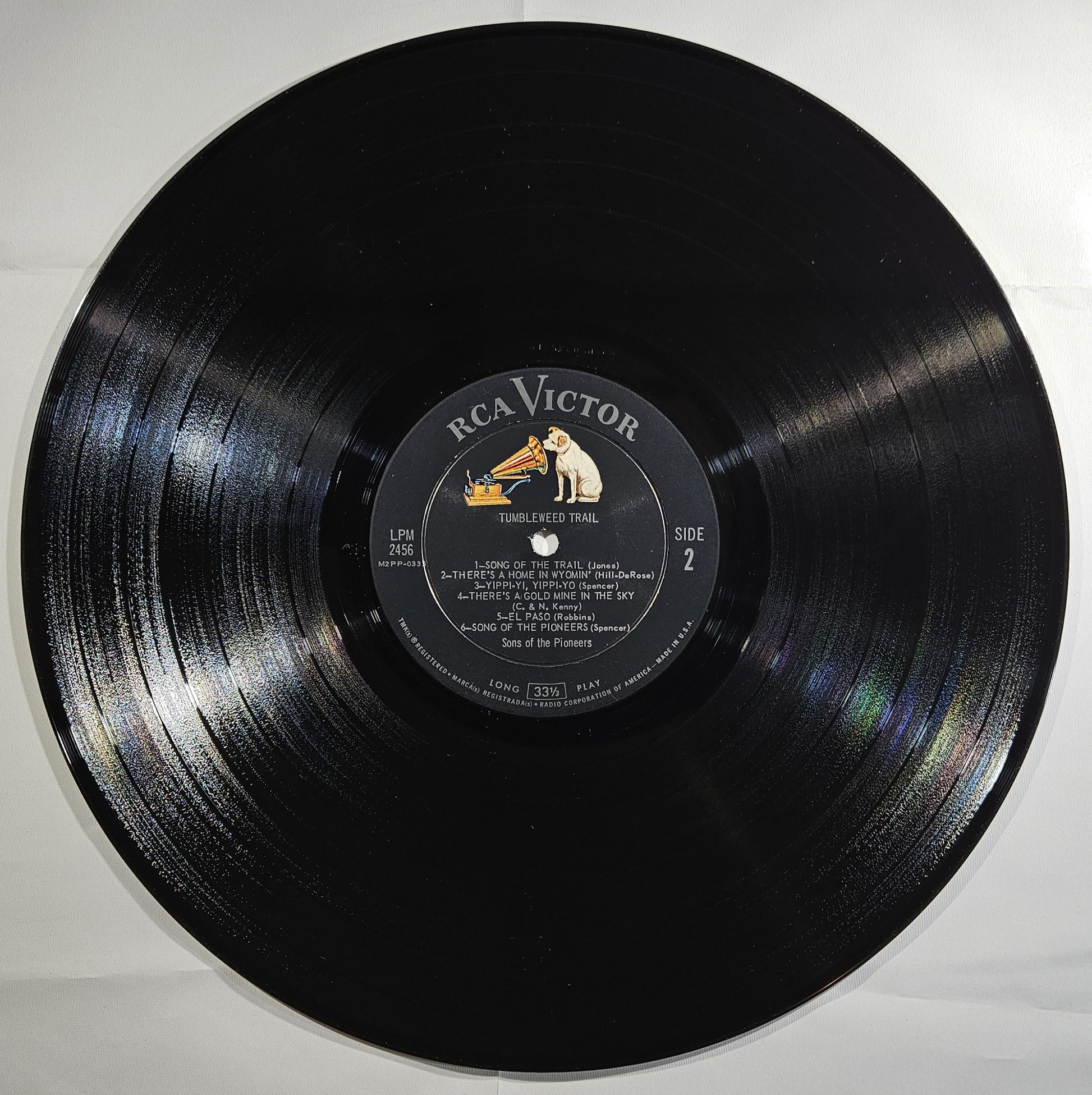 The Sons of the Pioneers - Tumbleweed Trail [1962 Mono] [Used Vinyl Record LP]