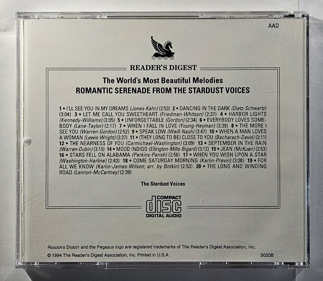 The Stardust Voices - Romantic Serenade From The Stardust Voices [1994 Used CD]