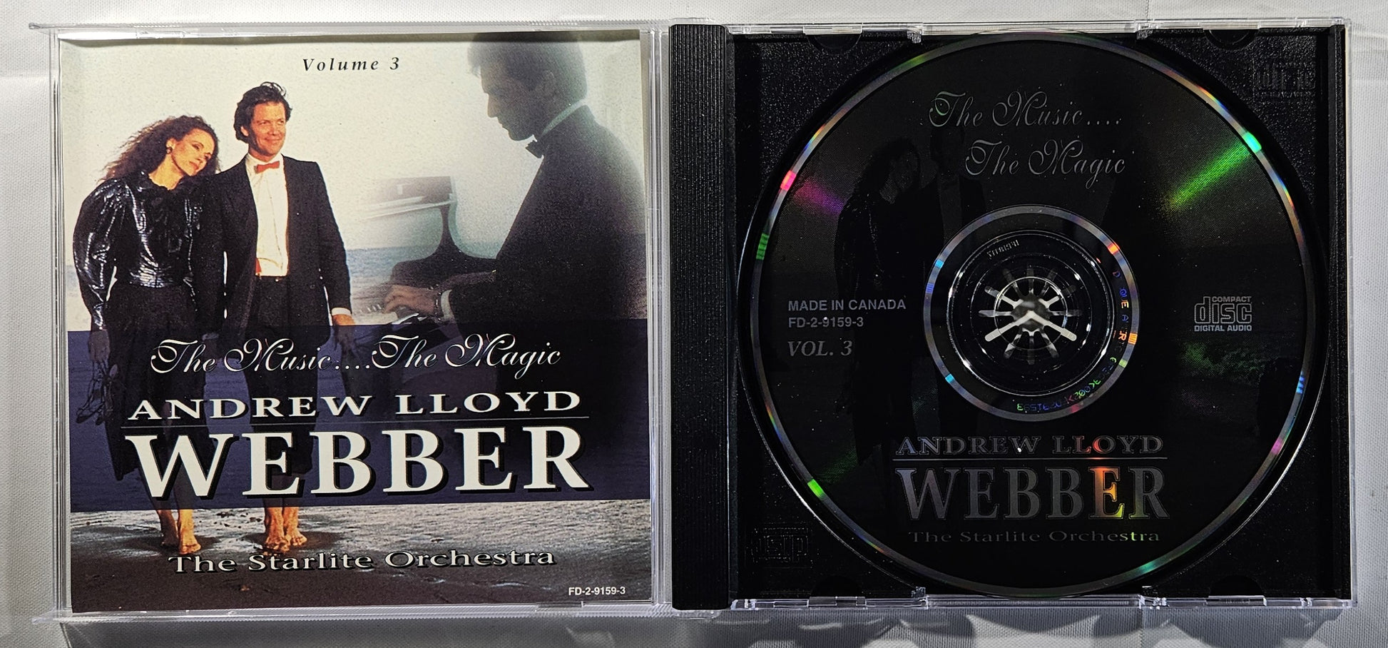 The Starlite Orchestra - The Magic of Andrew Lloyd Webber Vol. 3 [1994 Used CD]