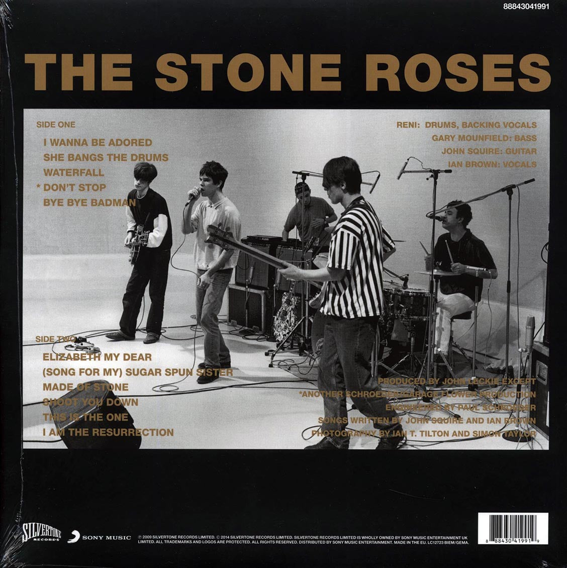 The Stone Roses - The Stone Roses [2018 Reissue] [New Vinyl Record LP]