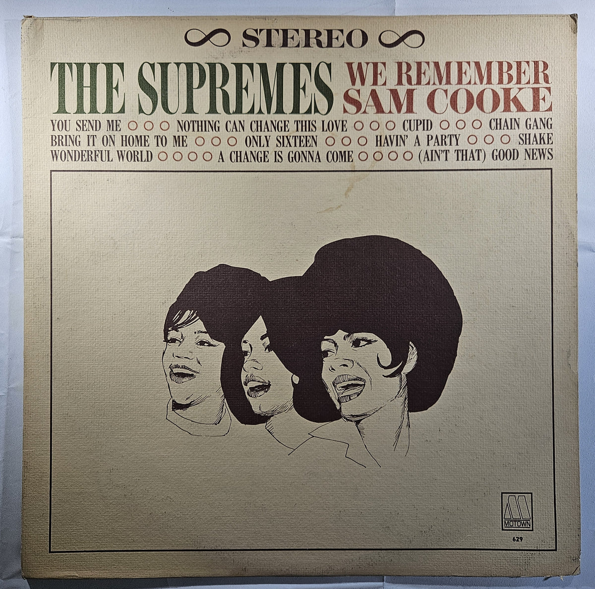 The Supremes - We Remember Sam Cooke [1965 Used Vinyl Record LP]