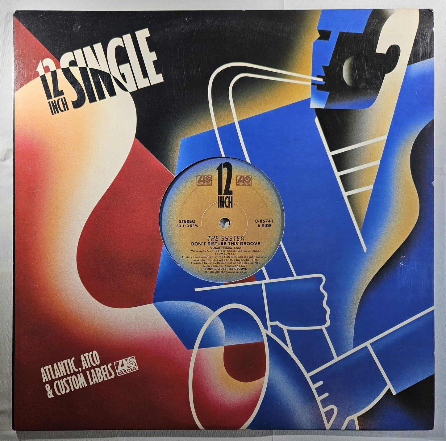 The System - Don't Disturb This Groove [1987 Used Vinyl Record 12" Single]