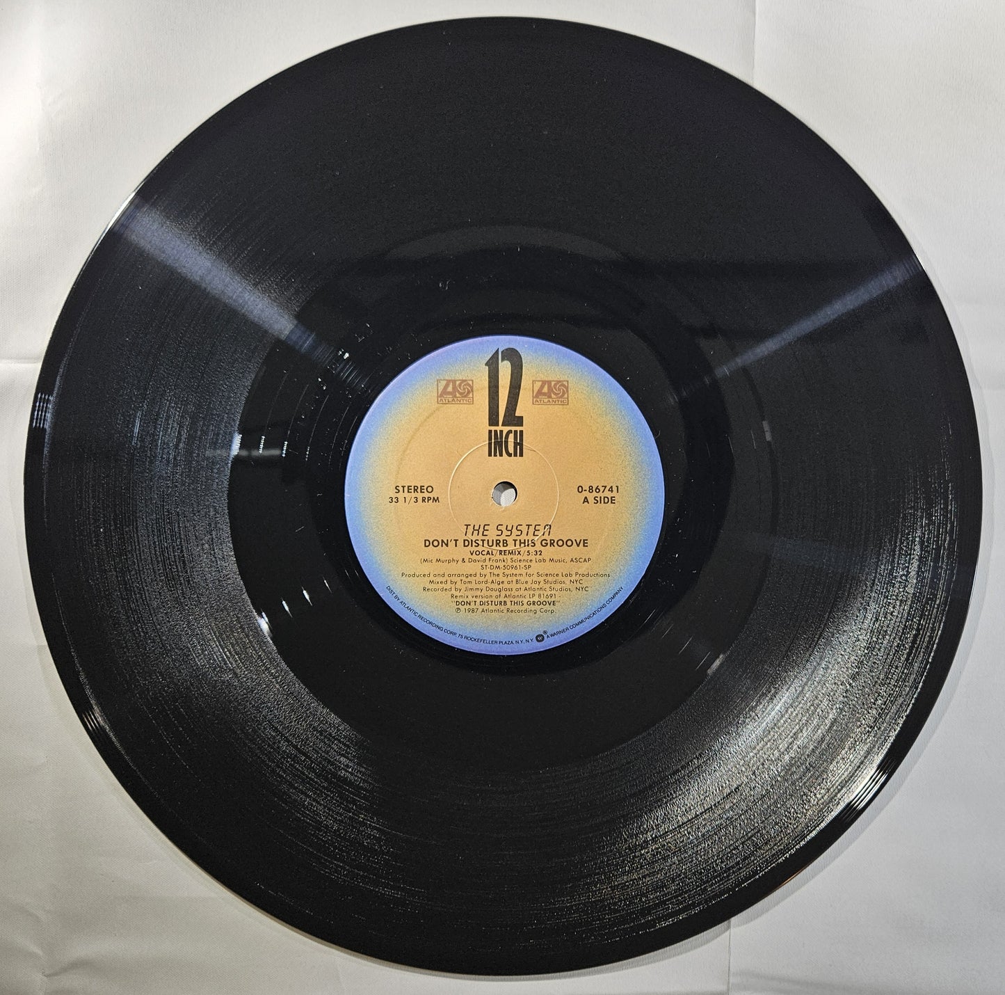 The System - Don't Disturb This Groove [1987 Used Vinyl Record 12" Single]