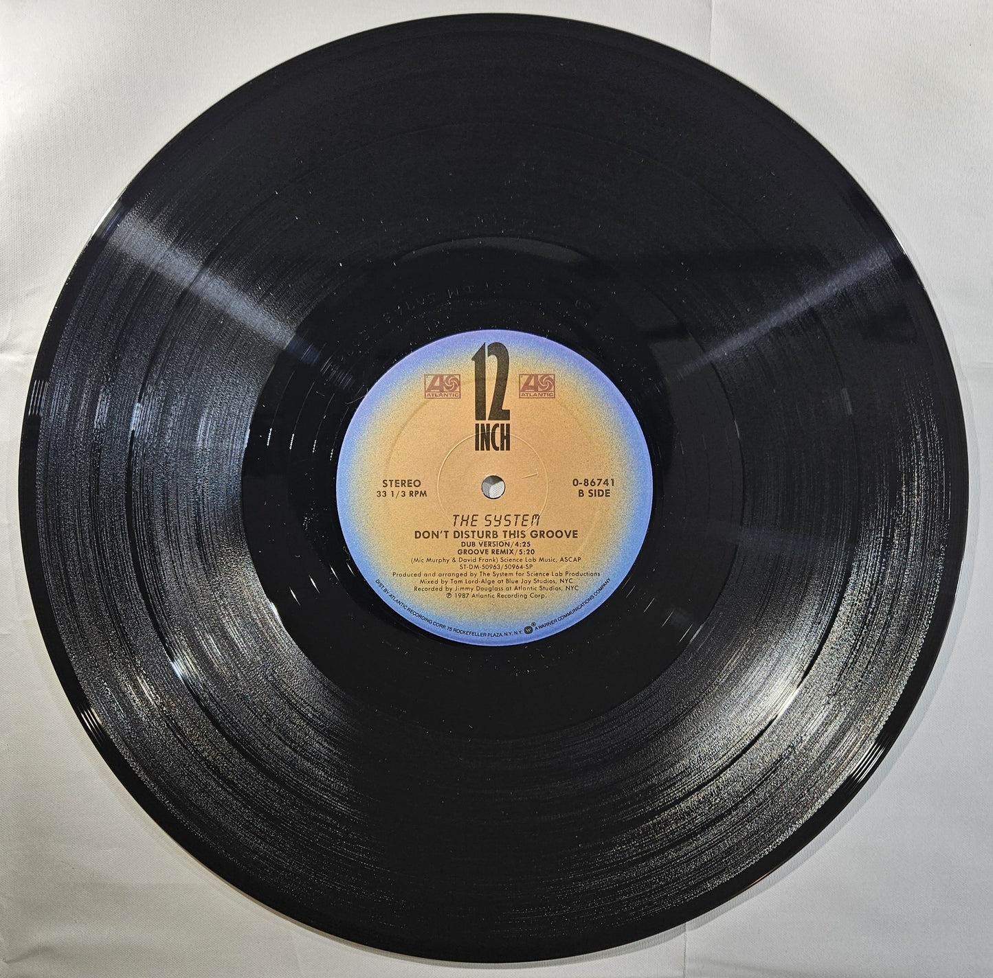 The System - Don't Disturb This Groove [1987 Used Vinyl Record 12" Single]