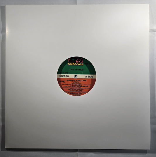 The System - I Wanna Be Your Lover [1989 Promo] [Used Vinyl Record 12" Single]
