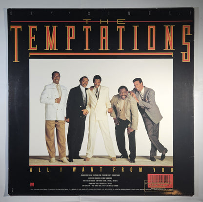 The Temptations - All I Want From You [1989 Promo] [Used Vinyl Record Single]