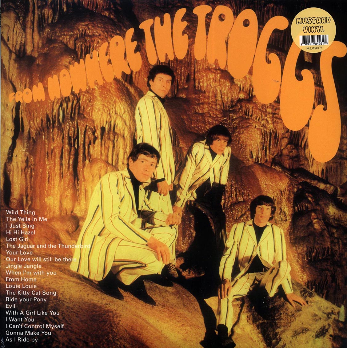 The Troggs - From Nowhere [2022 Limited Reissue Mustard] [New Vinyl Record LP]