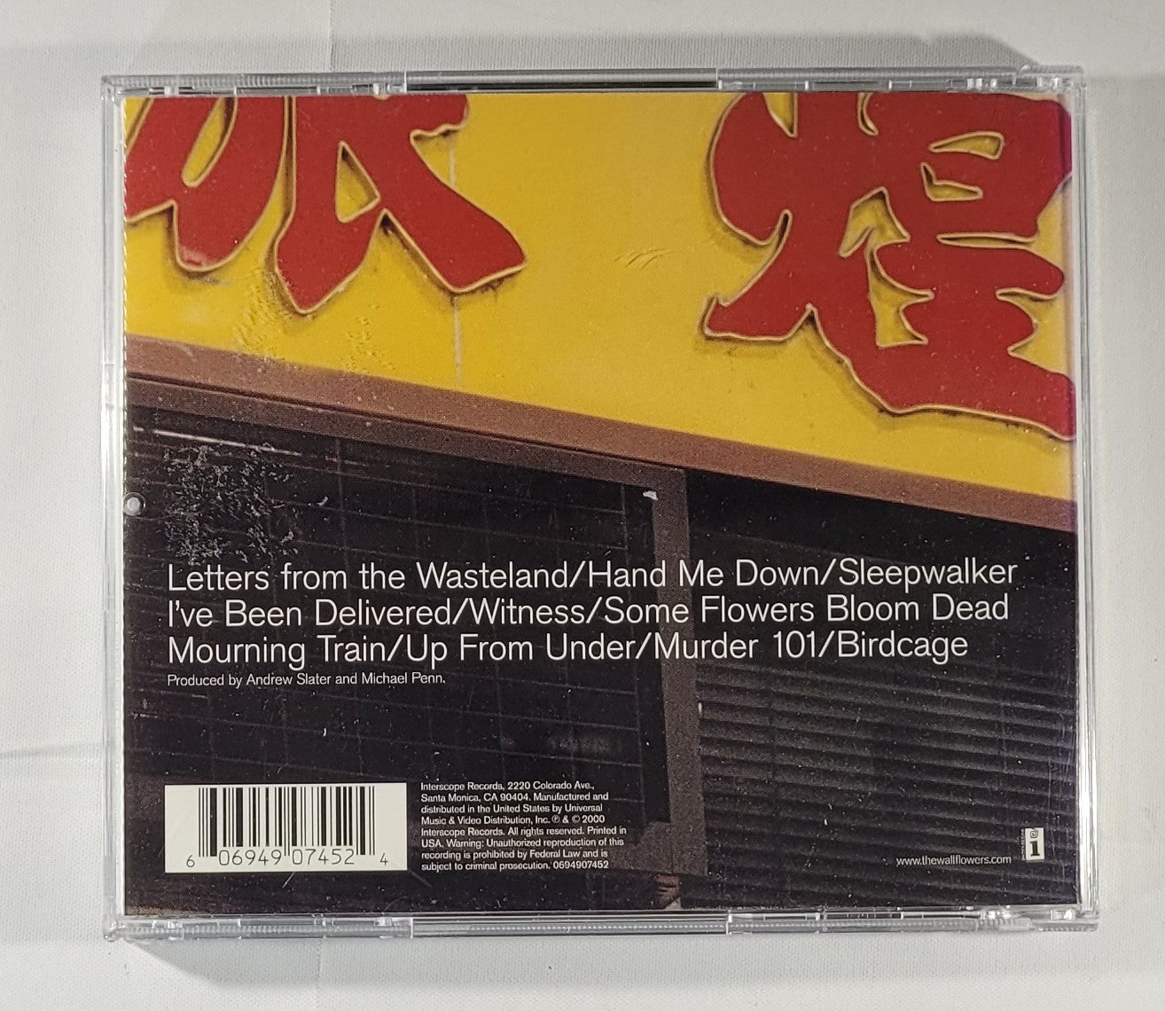 The Wallflowers - (Breach) [2000 Used CD] [B]