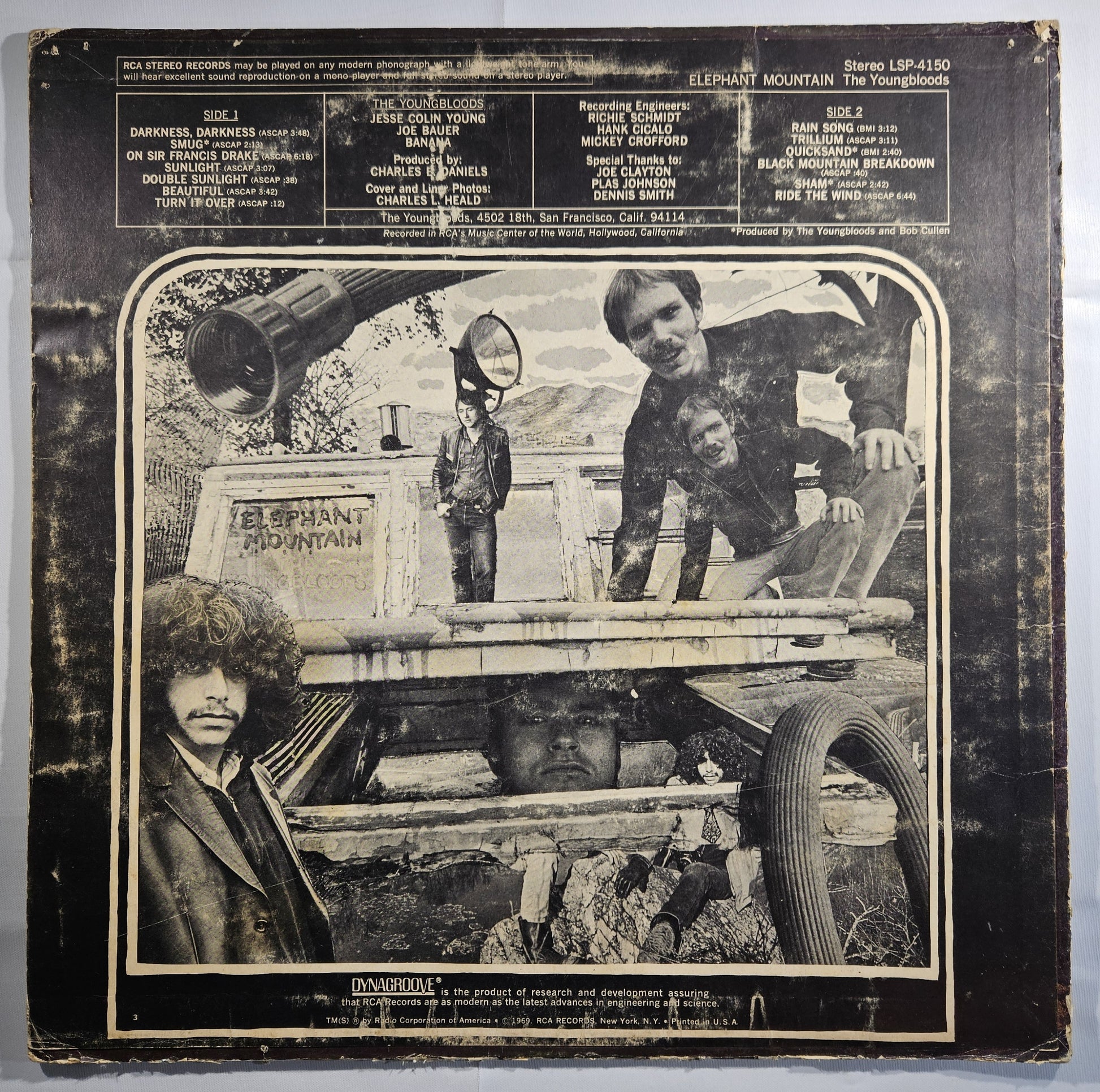 The Youngbloods - Elephant Mountain [1969 Used Vinyl Record LP]