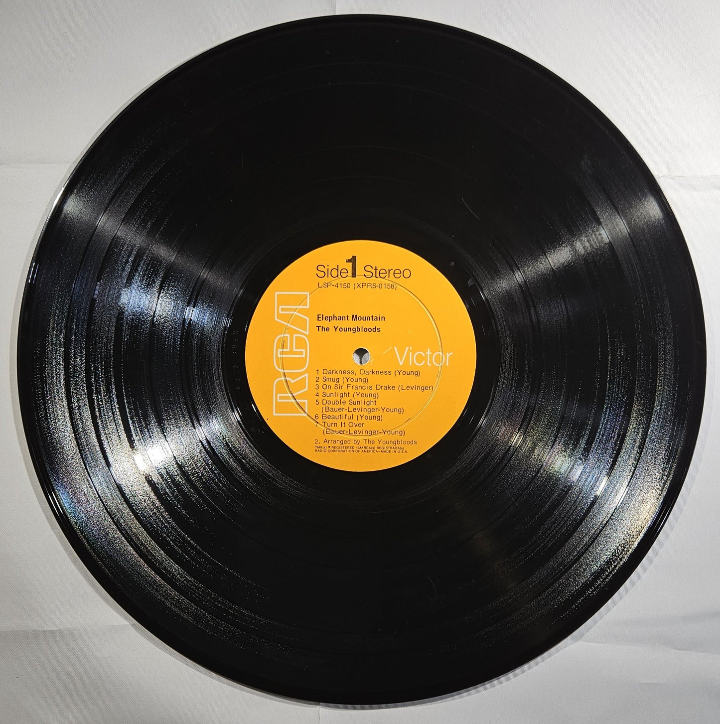 The Youngbloods - Elephant Mountain [1969 Used Vinyl Record LP]